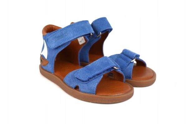 AMEKO Marlo - Blue sandałki sandały dziecięce skóra naturalna R 29 - obrazek 8