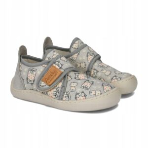 Ameko PIKO - KITI Kapcie dziecięce na rzepy Barefoot R 27