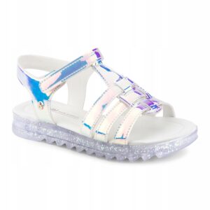 Bibi sandałki dziecięce skóra FLAT FORM biały rozmiar 33 model 1059237