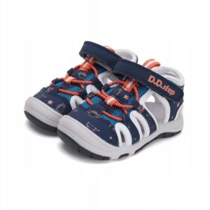 D-D-step G065-51957BM Bermuda Blue Sandałki dziecięce sportowe R 30