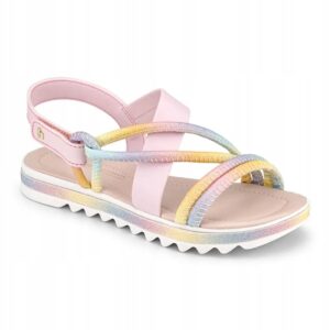 Bibi sandałki dziecięce skóra FLAT FORM różowy rozmiar 35 model 1059246