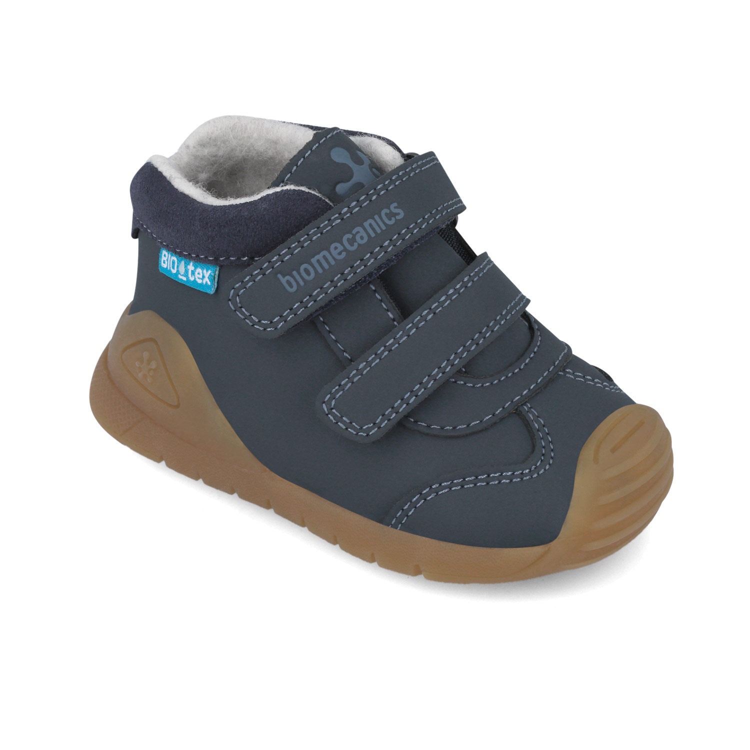 BIOMECANICS 251134-A089FB Azul Marino ocieplane półbuty dziecięce - obrazek 2