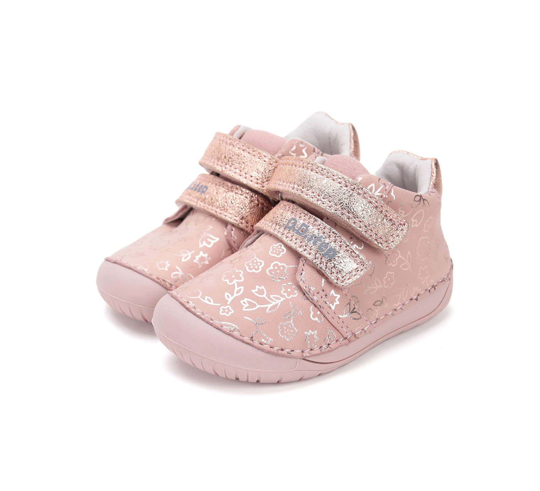 D.D. step S070-52724 Baby Pink półbuty dziecięce