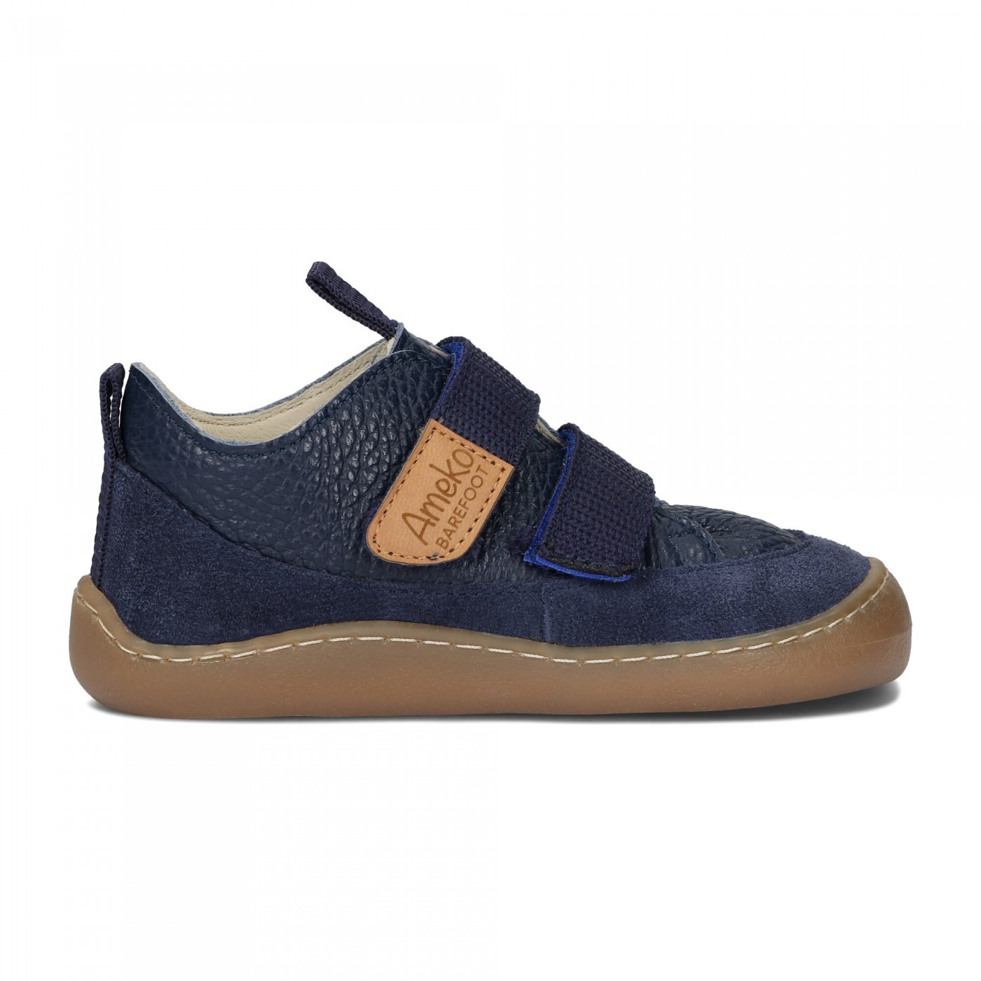 AMEKO Afro Navy półbuty dziecięce barefoot - obrazek 2