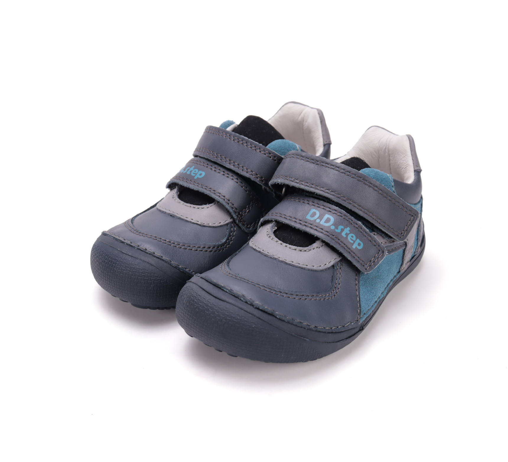 D.D. step S063-52548AL Calypso Sky półbuty dziecięce barefoot - obrazek 2