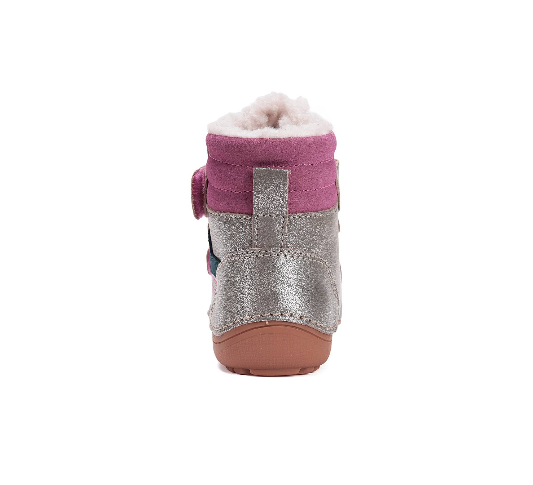 D.D. step W063-52804DM Champagne zimowe buty dziecięce - obrazek 4