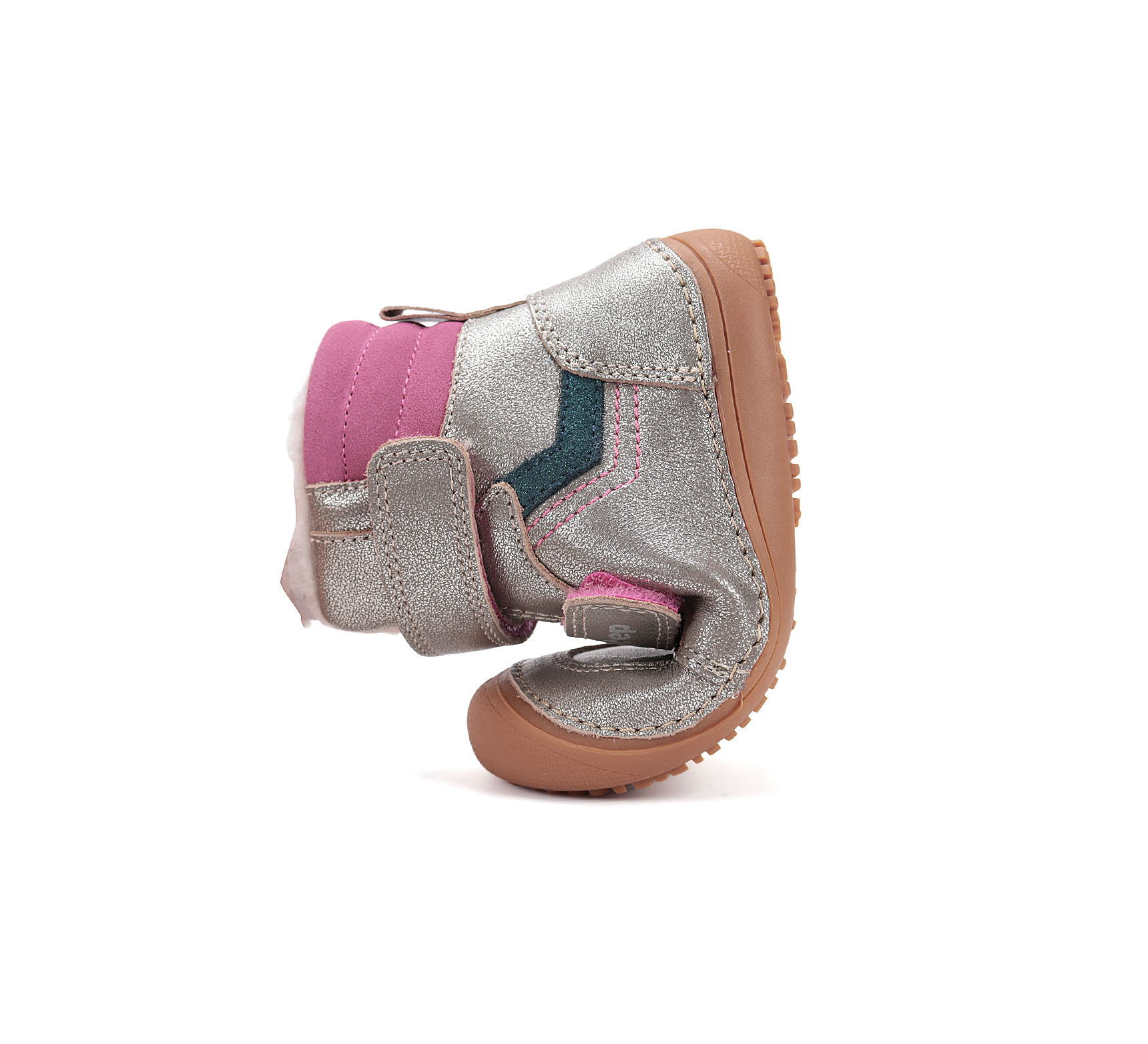 D.D. step W063-52804DM Champagne zimowe buty dziecięce - obrazek 6