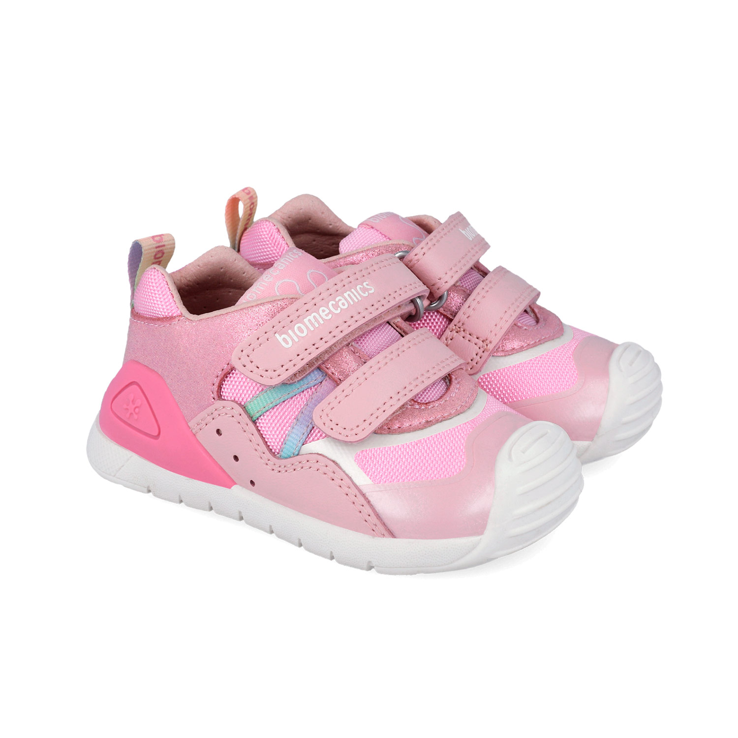 BIOMECANICS 262103-A032 Rosa półbuty dziecięce
