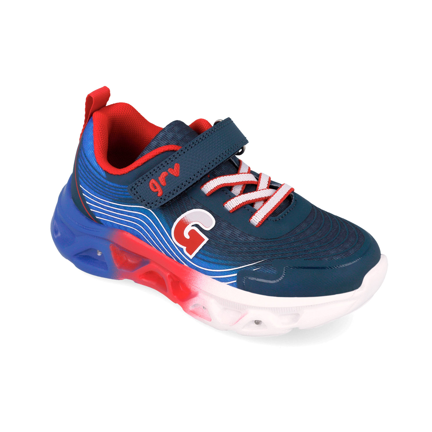 GARVALIN 262725-A635 Azul półbuty dziecięce - obrazek 4