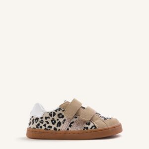 GIOSEPPO Tanjay 79204 Leopard BAREFOOT buty dziecięce